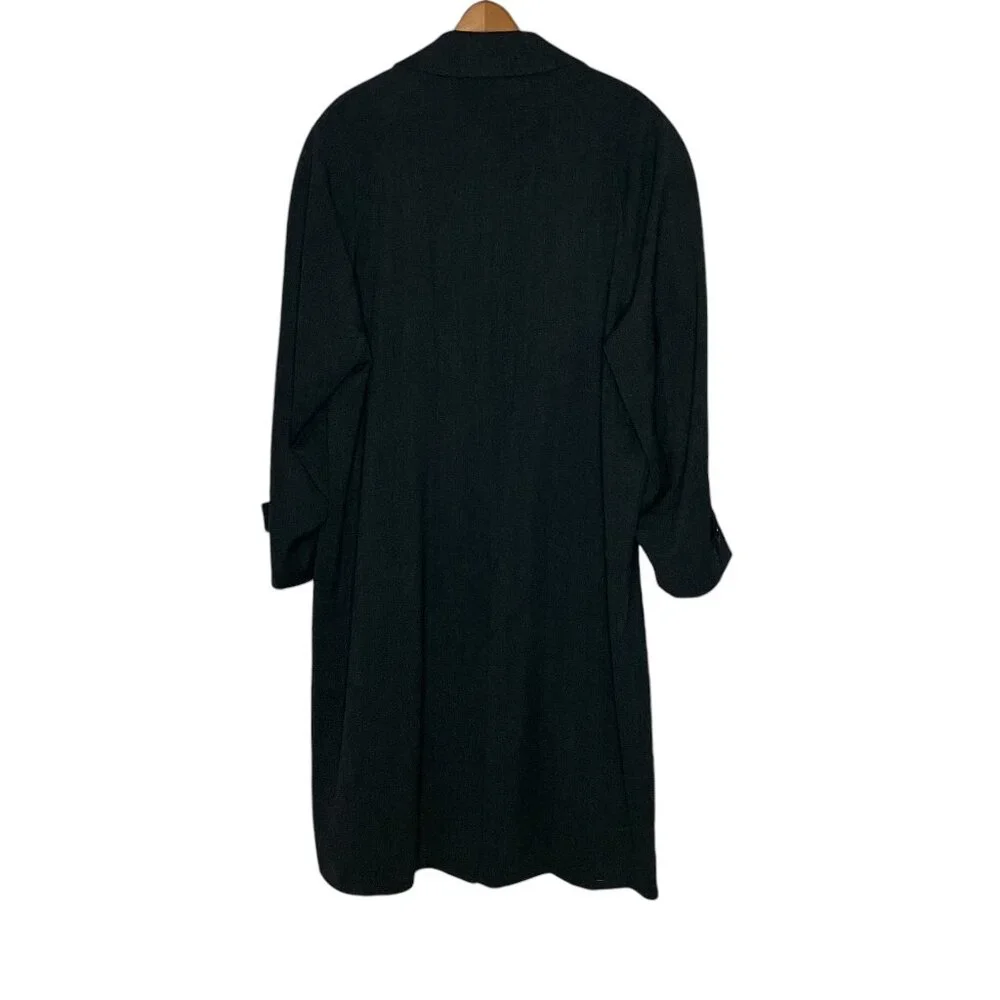 Tom James X Loro Piana 42 S Gray Storm System Rain Wind‎ Over Coat Jacket